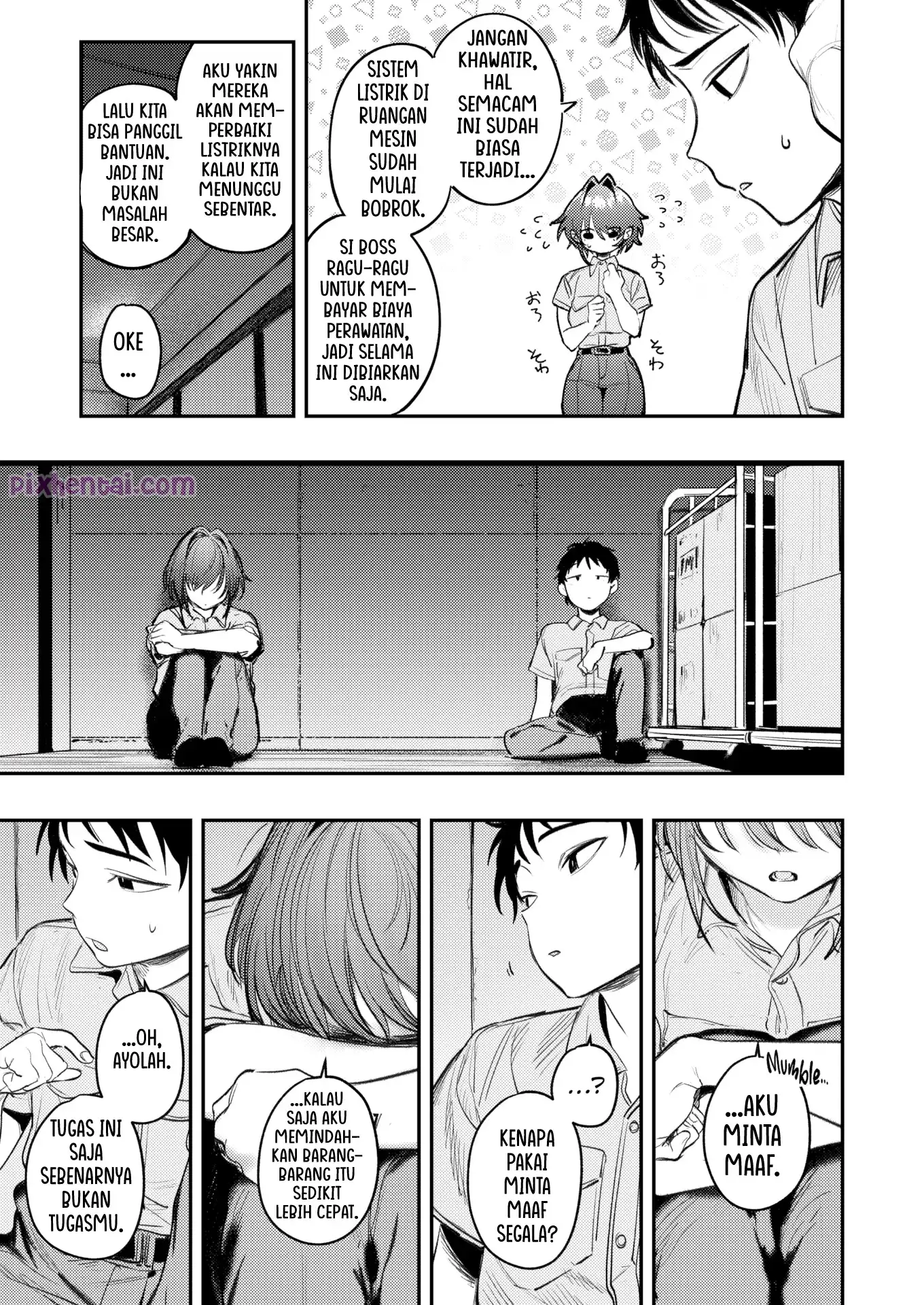 Komik hentai xxx manga sex bokep Seishi shita Hako no Naka de 5